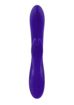 Selopa Poseable Bunny Rechargeable Silicone Rabbit Vibrator - Purple