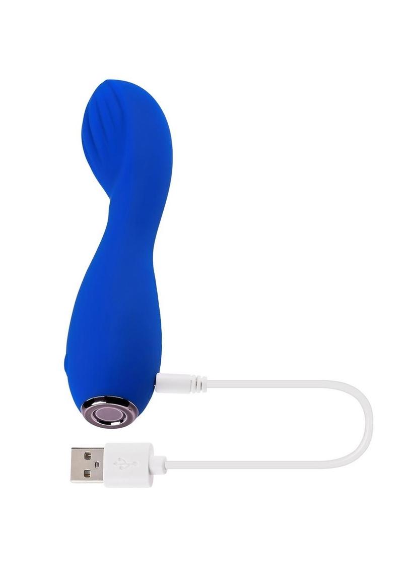 Selopa Sapphire G Rechargeable Silicone Vibrator - Blue