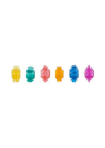 Senso 6 Pack Cock Rings - Assorted Colors - 6 Piece Set