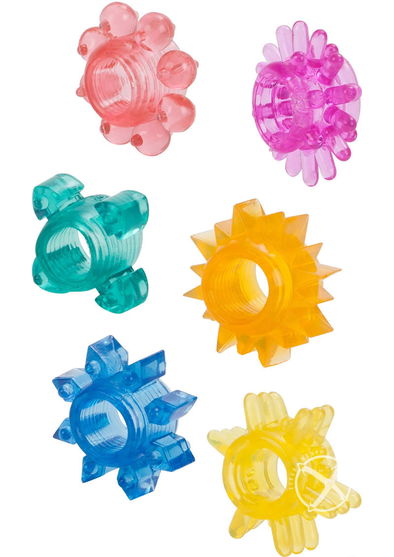 Senso 6 Pack Cock Rings