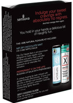 Sensuva Pheromone Infused Lips N Nips Pleasure Kit - Chocolate/Mint