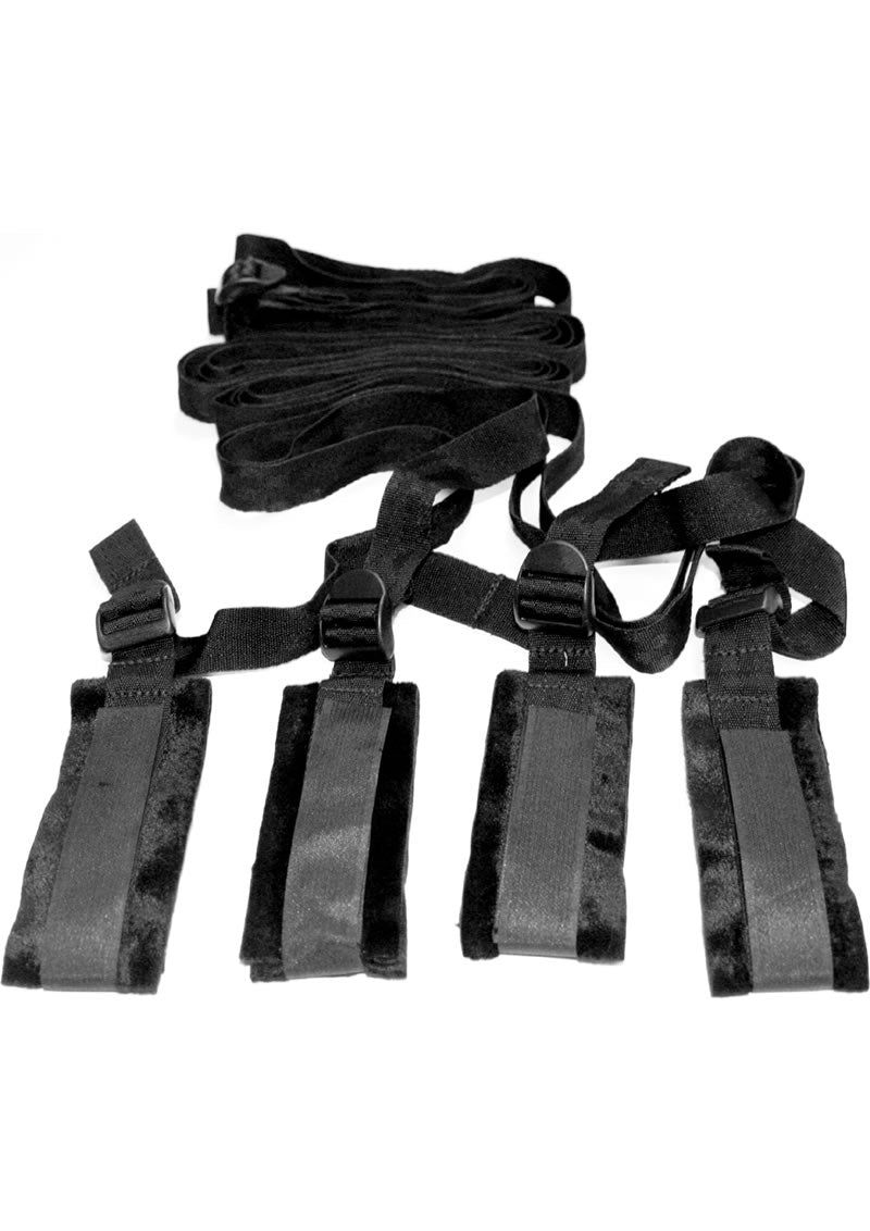 Sex and Mischief Bed Bondage Restraint Kit