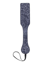 Sex and Mischief Cougar Studded Paddle - Blue/Gold/Navy