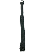 Sex and Mischief Shadow Rope Flogger - Black