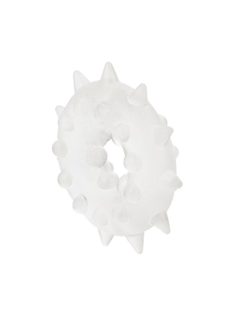 Sexagon Enhancer 2 Cock Ring - Clear