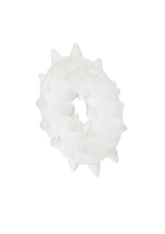Sexagon Enhancer 2 Cock Ring - Clear