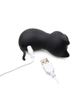 Shegasm Sucky Kitty Rechargeable Silicone Clitoral Stimulator - Black