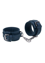 Signature Twilight Tease Ankle Cuffs - Blue/Silver