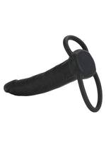 Silicone Double Rider Dildo Cock Ring