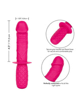 Silicone Grip Thruster Pink Anal - Pink