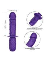 Silicone Grip Thruster Purple Probe - Purple