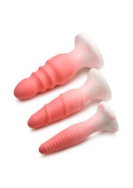 Simply Sweet Silicone Butt Plug - Pink - Set