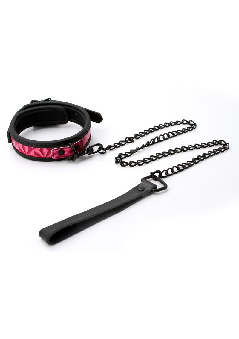 Sinful 1in Collar - Pink