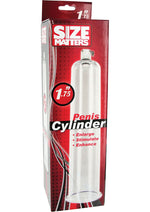 Size Matters Cylinder - Clear - 1.75in Diameter/9in