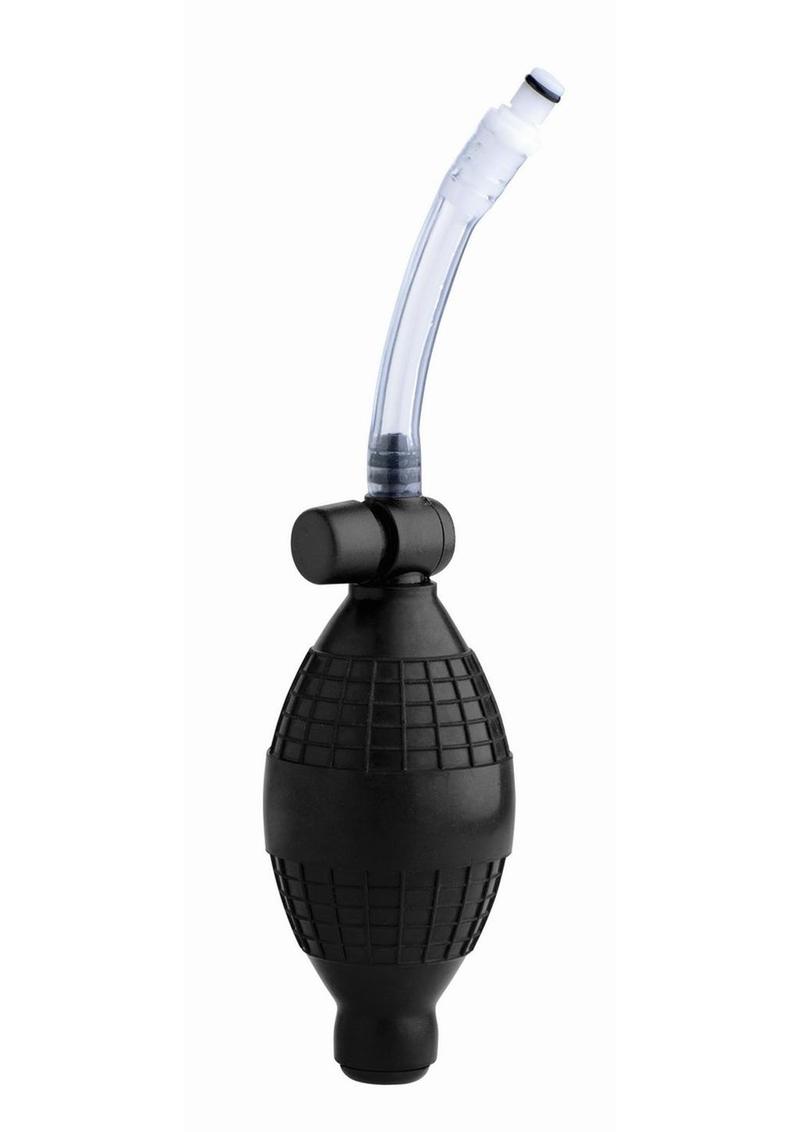 Size Matters Nipple Pumping System with Dual Cylinders - Black/Clear