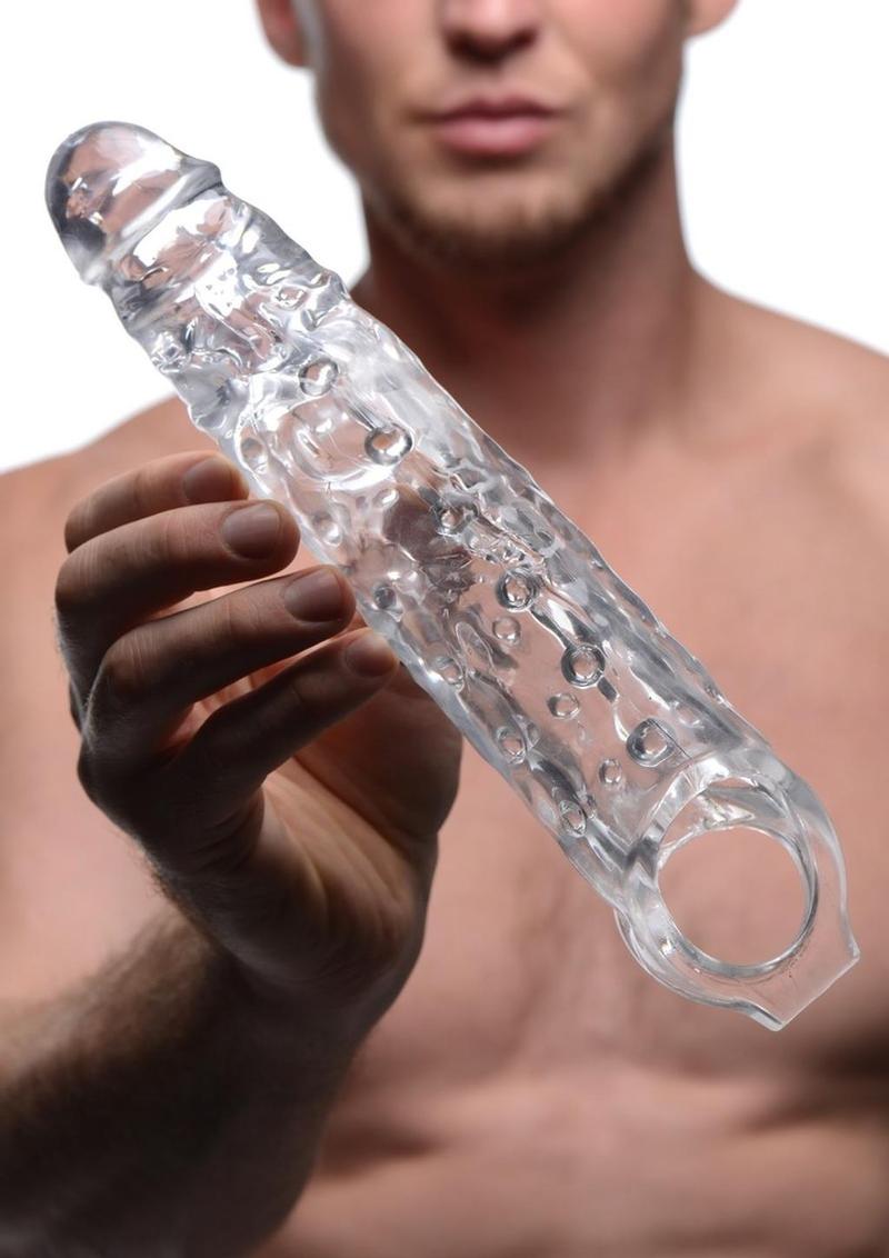 Size Matters Penis Extender Sleeve - Clear - 3in