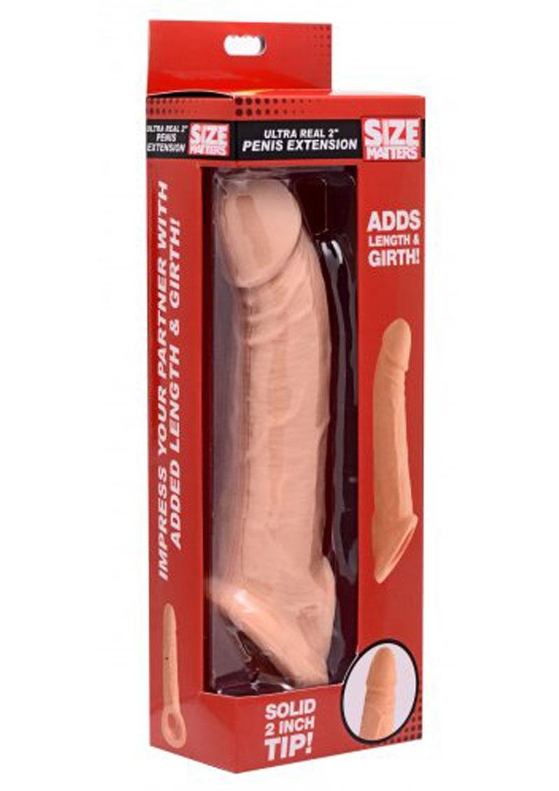 Size Matters Penis Extender Sleeve Realistic