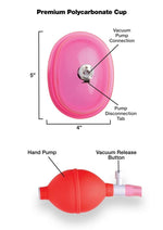 Size Matters Vaginal Pump with 5in Large Cup