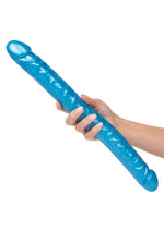 Size Queen Dildo - Blue - 17in