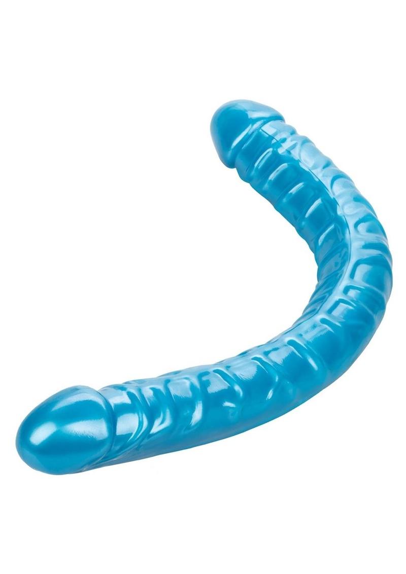 Size Queen Dildo - Blue - 17in