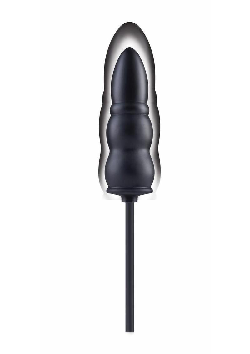 Size Up Ripple Inflatable Silicone Butt Plug