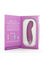Skins Touch The Glee Spot Rechargeable Silicone Vibrator - Lavender/Purple