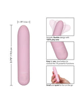 Slay #Charmme Silicone Rechargeable Mini Vibrator - Pink