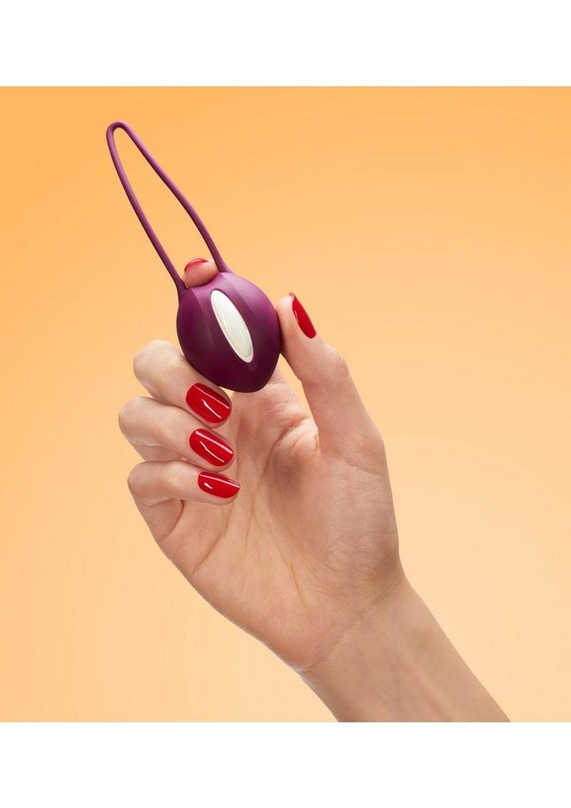 Smartballs Uno Silicone Kegel Trainer - Grape/Purple