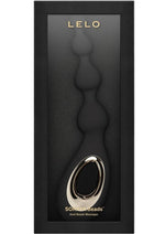 Soraya Rechargeable Silicone Anal Beads - Black