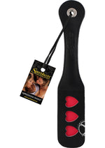 Sportsheets Leather Heart Impression Paddle