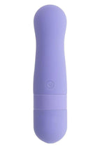Squishy Bullet Rechargeable Silicone Vibrator - Purple