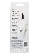 Sterling Collection Micro Size Velvet Cote Bullet - Black