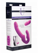 Strap U Evoke Super Charged Rechargeable Silicone Vibrating Strapless Strap-On