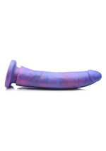 Strap U Magic Stick Glitter Silicone Dildo - Purple - 8in