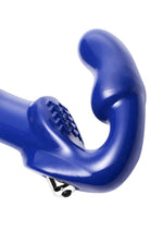 Strap U Revolver II Vibrating Strapless Strap-On - Blue/Purple