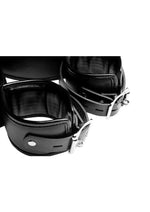 Strict Thigh Cuff Restraint System - Black
