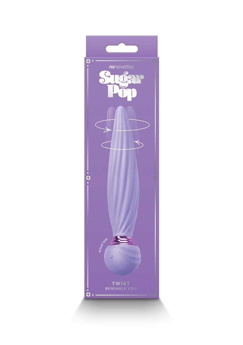 Sugar Pop Twist Rechargeable Silicone Vibrator