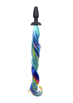 Tailz Pony Tail Anal Plug - Multicolor/Rainbow