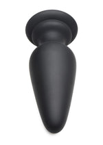 Tailz Snap-On Silicone Anal Plug - Black - XLarge