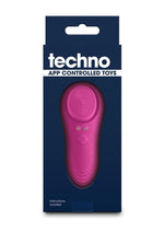 Techno Lucy Rechargeable Silicone App Compatible Panty Vibe - Magenta