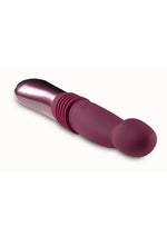 Temptasia Trixie Rechargeable Silicone Thrusting Dildo - Purple/Wine