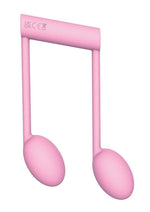 The Beat Rechargeable Silicone Note Vibrator
