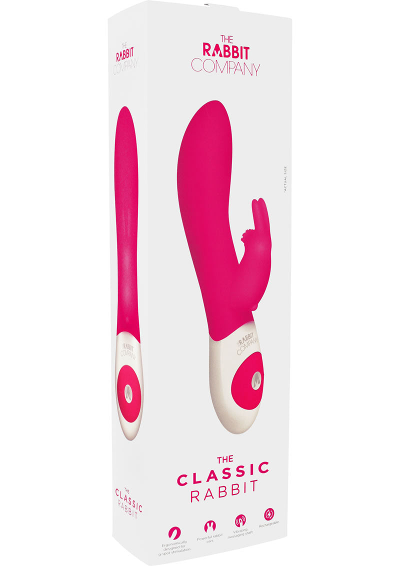 The Classic Rabbit Rechargeable Silicone G-Spot Vibrator