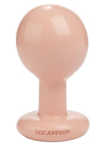 The Classic Round Butt Plug - Vanilla - Medium