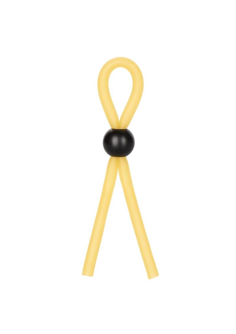 The Lasso Cock Ring - Vanilla/Yellow