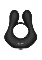 The Deluxe Rabbit Ring Rechargeable Silicone Couples Ring