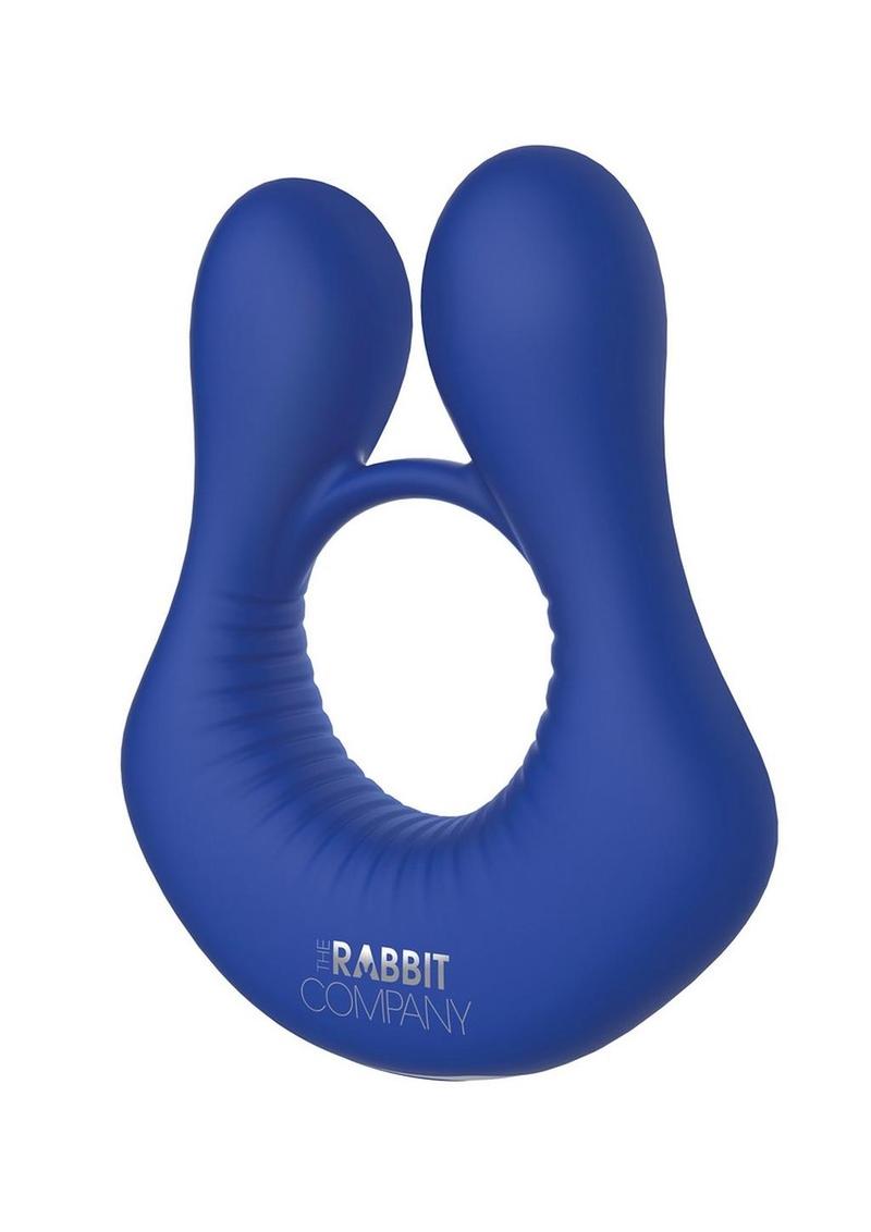 The Deluxe Rabbit Ring Rechargeable Silicone Couples Ring