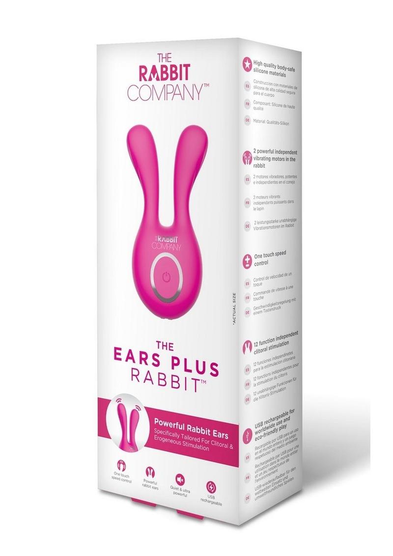 The Ears Plus Rabbit Rechargeable Silicone Stimulator