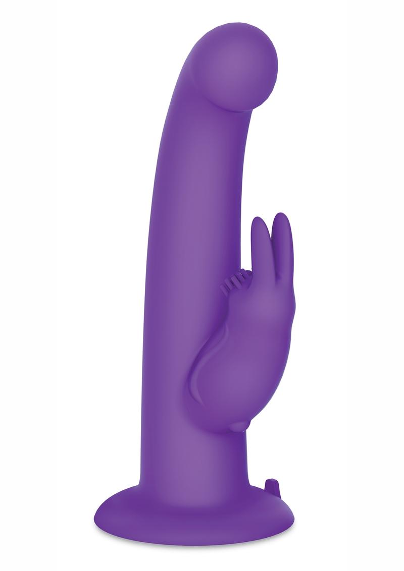 The G-Spot Rotating Rabbit Peg Rechargeable Silicone Vibrator