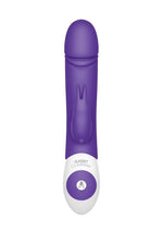 The Thrusting Rabbit Rechargeable Silicone Vibrator with Clitoral Stimulation